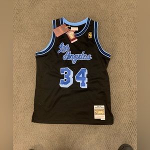Shaquille O’Neal 1996-97 Mitchell & Ness Shaq Lakers jersey size youth XL 18-20